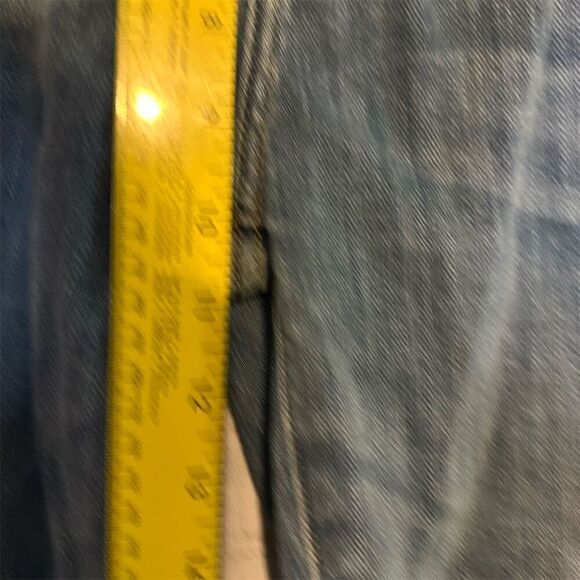 7 For All Mankind Straight Jeans Blue Size 30 Medium Wash - Picture 6 of 8